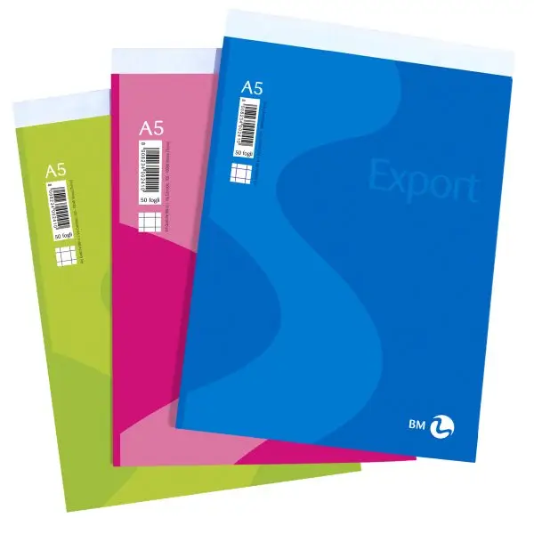 Blocco note Export - 5mm - 150 x 210mm - 50gr - 50 fogli - BM