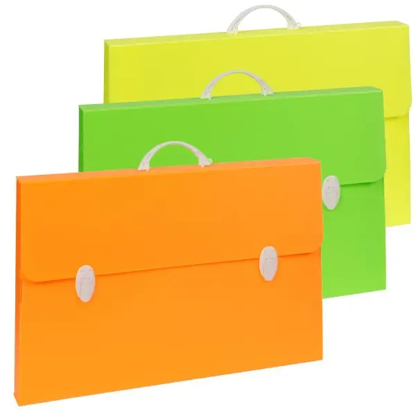 Valigetta Polionda Fluo -36,5x56,5cm - dorso 5,5cm - colori assortiti - Favorit