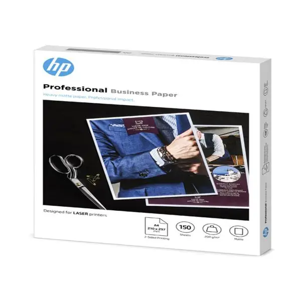 Hp - Confezione da 150 fogli carta fotografica HP originale opaca professionale A4/210 x 297 mm - 7MV80A