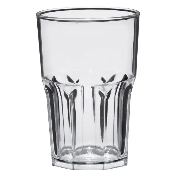 Bicchiere Granity - 400 ml - SAN - trasparente - Leone - conf. 5 pezzi