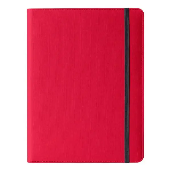 Portablocco Meet - con elastico - 31 x 25 x 1,4 cm - rosso - In Tempo