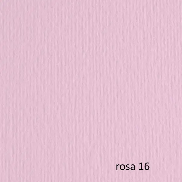 Cartoncino Elle Erre - 50 x 70 cm - 220 gr - rosa 116 - Fabriano - blister 20 fogli
