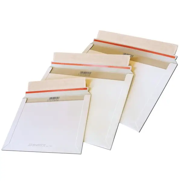 Sacchetti e-commerce packST - 21 x 26,5 x 6 cm - cartone teso - bianco - Blasetti - conf. 20 pezzi