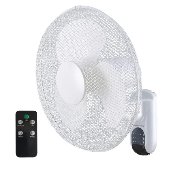 Ventilatore WallFan40 - da parete - 40 W - diametro 40 cm - 41,3 x 45,9 x 27,6 cm - Melchioni family