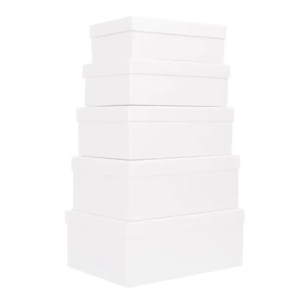 Set scatole regalo - dimensioni assortite - fantasia Pearl - conf. 5 pezzi