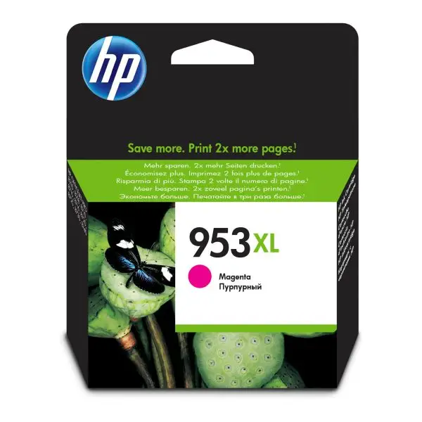 Hp 953XL - Cartuccia ink originale - Magenta - F6U17AE - 1.600 pag