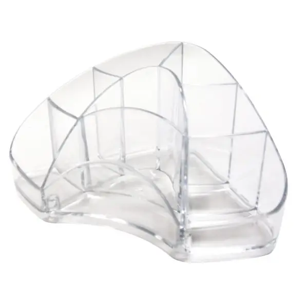 Portapenne Multipot Classic - 14 x 20 x 9 cm - trasparente - Arda