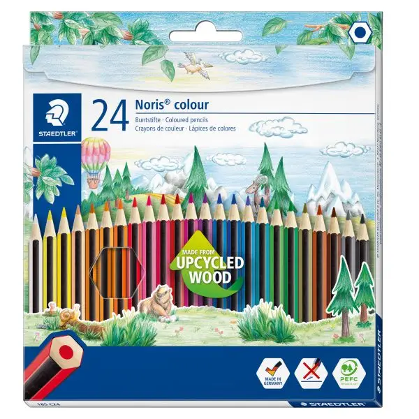Pastelli colorati Noris Colour - Staedtler - astuccio 24 pezzi