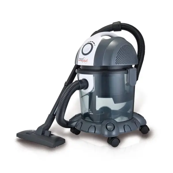 Bidone aspiratutto Mr Bin G - 49,5 x 36 x 37 cm - 1200 W - bianco/nero/grigio - Melchioni family