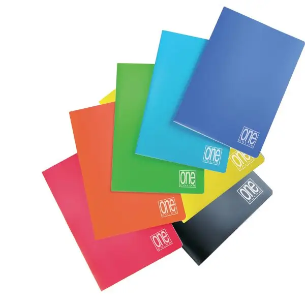 Maxiquaderno One Color - A4 - rigo di 1a - 20+1 fogli - 80 gr - copertina PP - Blasetti