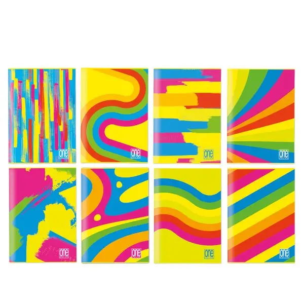 Maxiquaderno One Color Fantafluo - A4 - 5 mm - 20+1 fogli - 80 gr - Blasetti