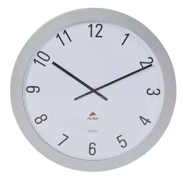 Orologio da parete Giant - diametro 60 cm - grigio - Alba