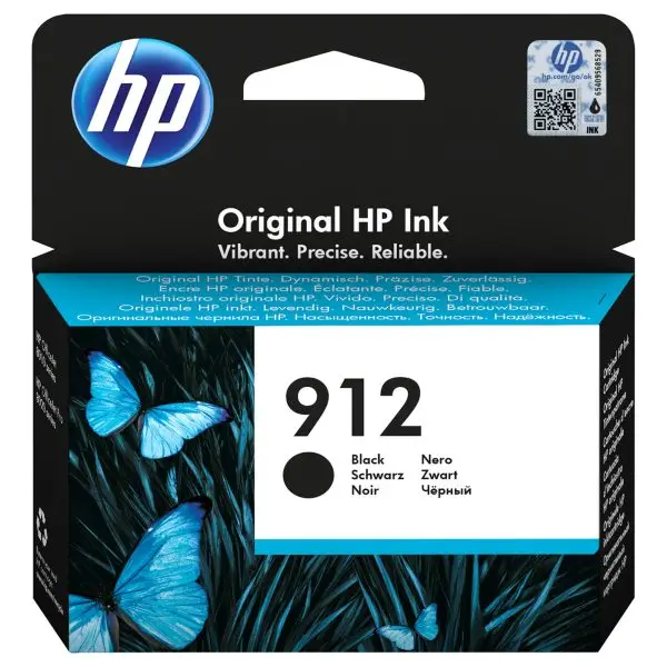 Hp - Cartuccia ink originale - 912 - Nero - 3YL80AE - 315 pag