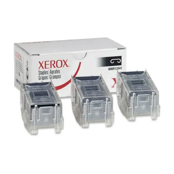 Xerox - Conf. 3 cartucce Punti pinzatrice - 008R12941