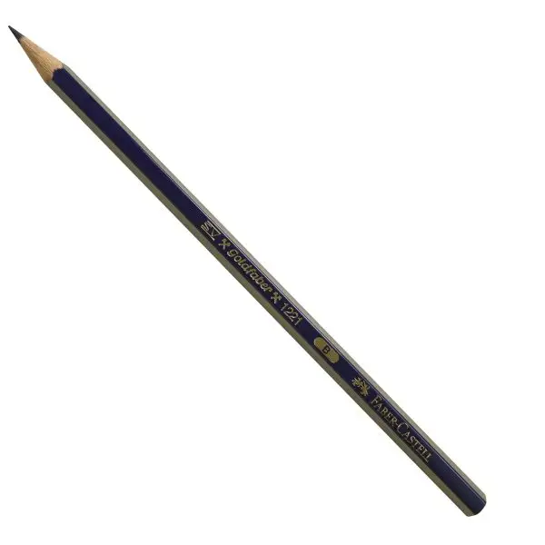 Matita in grafite Goldfaber 1221 - esagonale - gradazione B - Faber-Castell