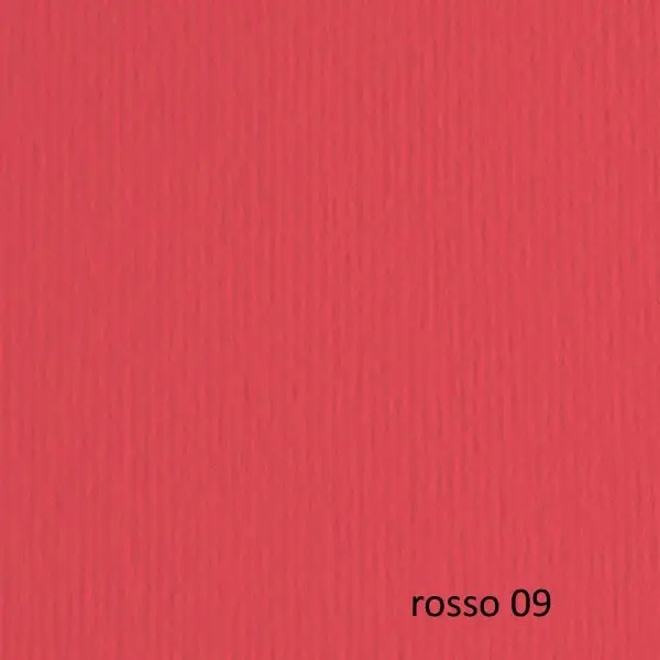 Cartoncino Elle Erre - 50 x 70 cm - 220 gr - rosso 109 - Fabriano - blister 20 fogli