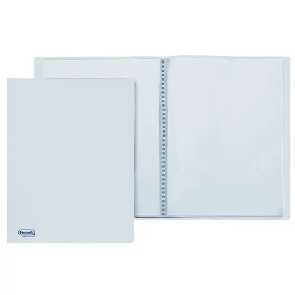 Portalistini Sviluppo - buccia - PP - 22 x 30 cm - 30 buste - trasparente - Favorit