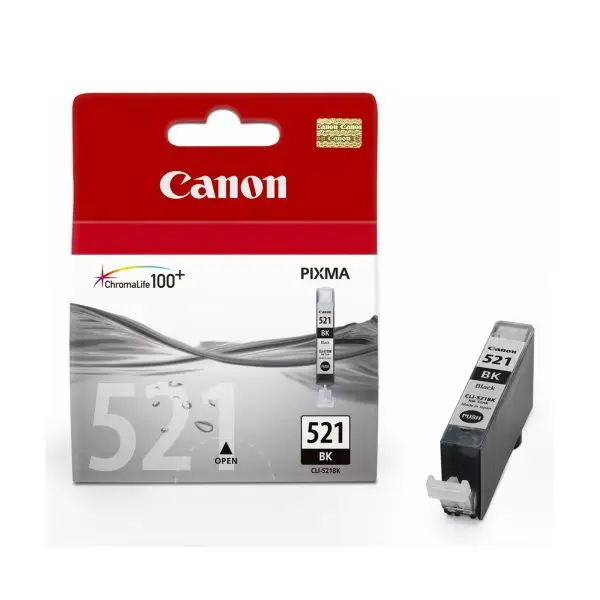 Canon - Cartuccia ink - Nero - 2933B001 - CLI521 BK- 2.370 pag