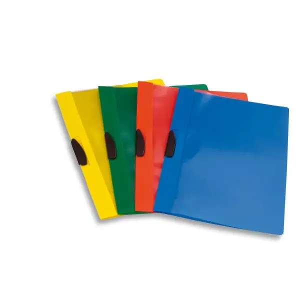 Cartellina con molla Video Clipper - A4 - PP - giallo - Fellowes