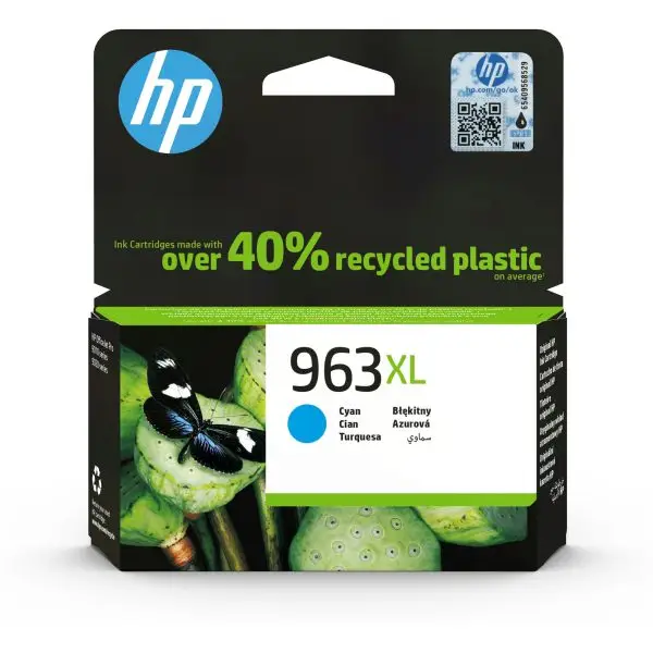 Hp - Cartuccia ink originale - 963XL - Ciano - 3JA27AE - 1.600 pag