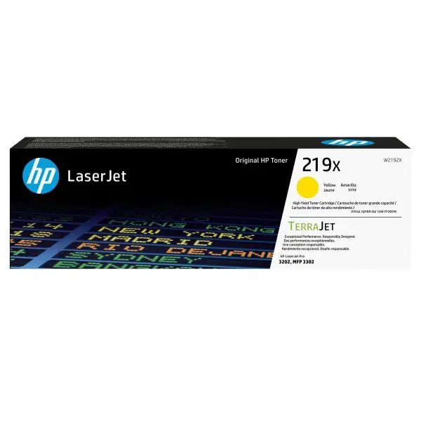 Hp - Toner originale - 219X - Giallo - W2192X - 2.500 pag