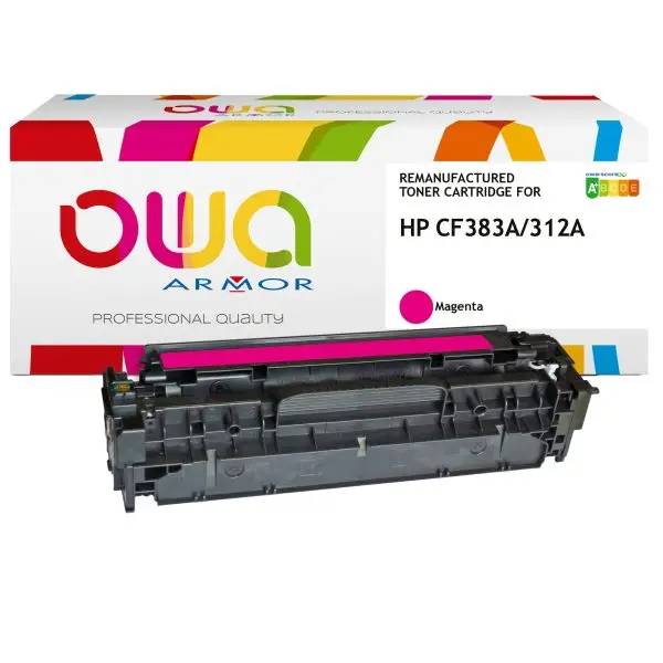 Armor - Toner Compatibile per Hp CF383A- Magenta - 2.700 pag