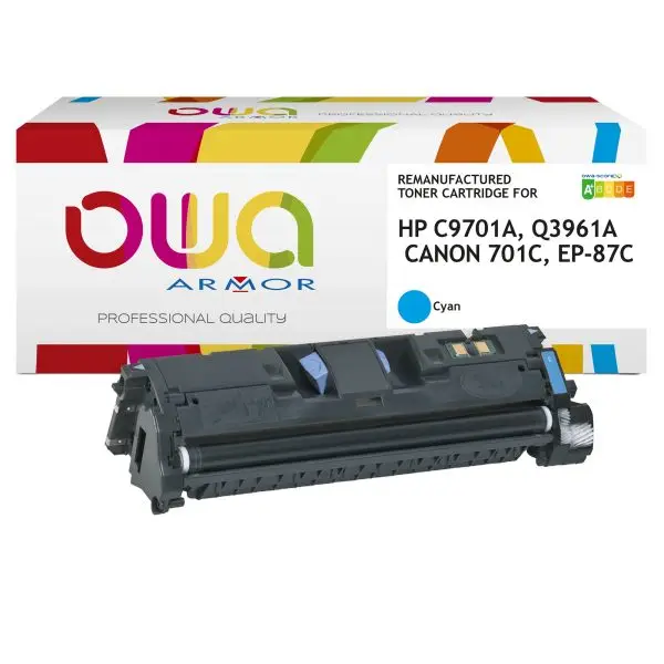 Armor - Toner Compatibile per Hp Q3961A - Ciano - 4.000 pag