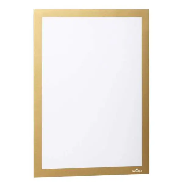 Cornice adesiva Duraframe - A4 - 21 x 29,7 cm - oro - Durable