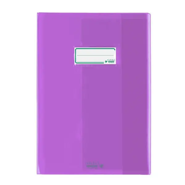 Coprimaxi Colibrì - PE - 130 mic - A4 - liscio - trasparente - viola - Favorit
