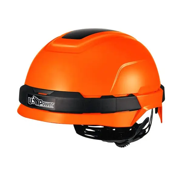 Casco protettivo Antares - regolabile - arancione fluo - U-Power