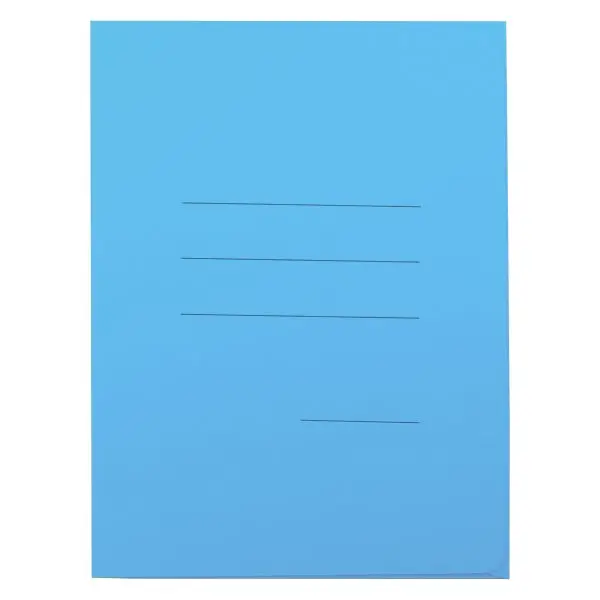 Cartellina 3 lembi con stampa Cartex - 200 gr - A4 - celeste - Blasetti - conf. 25 pezzi