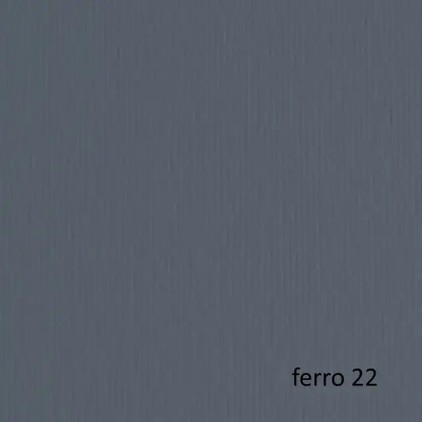 Cartoncino Elle Erre - 50 x 70 cm - 220 gr - ferro 122 - Fabriano - blister 20 fogli