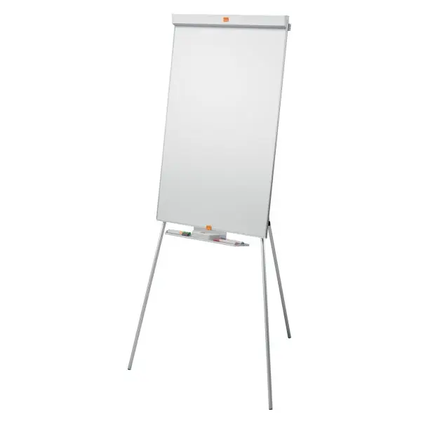 Lavagna portablocco Classic su treppiede - 100 x 67,5 cm - bianco - Nobo