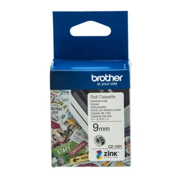 Brother - Nastro a lunghezza continua - CZ-1001 - 9 mm x 5 mt