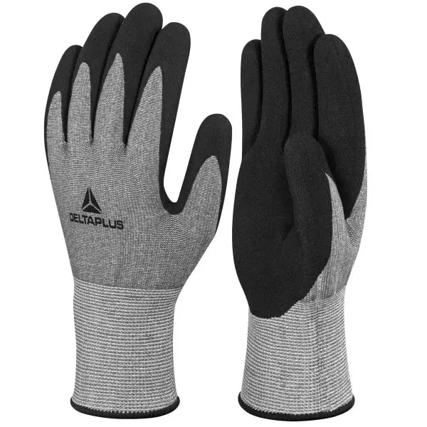 Guanti antitaglio Venicut F01- maglia Xtrem Cut - palmo in nitrile - taglia 10 - grigio - Deltaplus