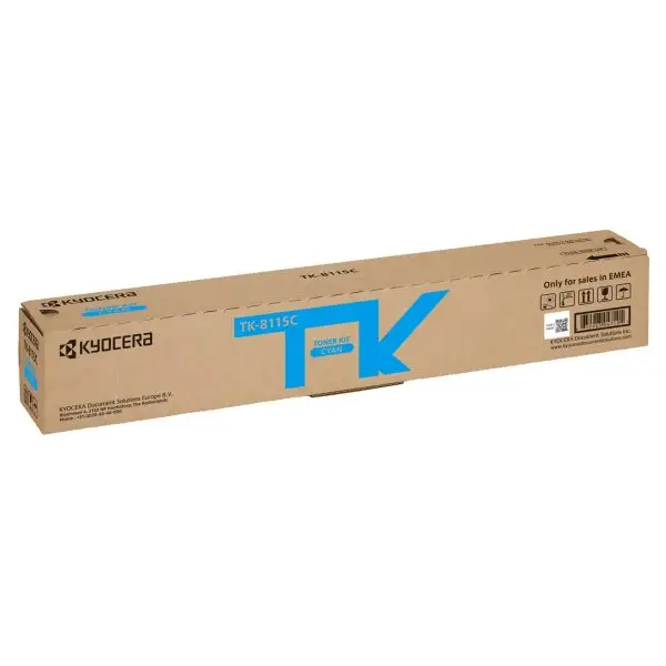 Kyocera - Toner - Ciano - TK-8115C - 1T02P3CNL0 - 6.000 pag