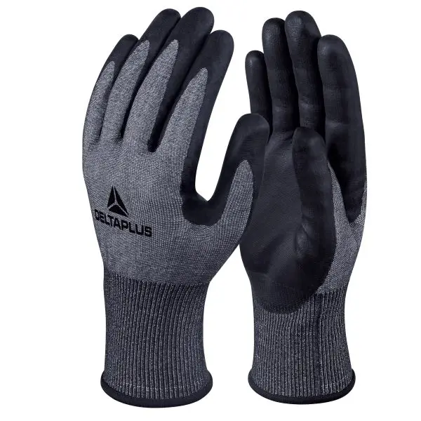 Guanti antitaglio Venicut F - maglia Xtrem Cut Touch - palmo in schiuma acquapolimerica - taglia 09 - grigio - Deltaplus