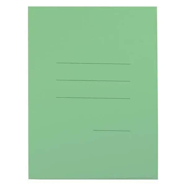 Cartellina 3 lembi con stampa Cartex - 200 gr - A4 - verde - Blasetti - conf. 25 pezzi