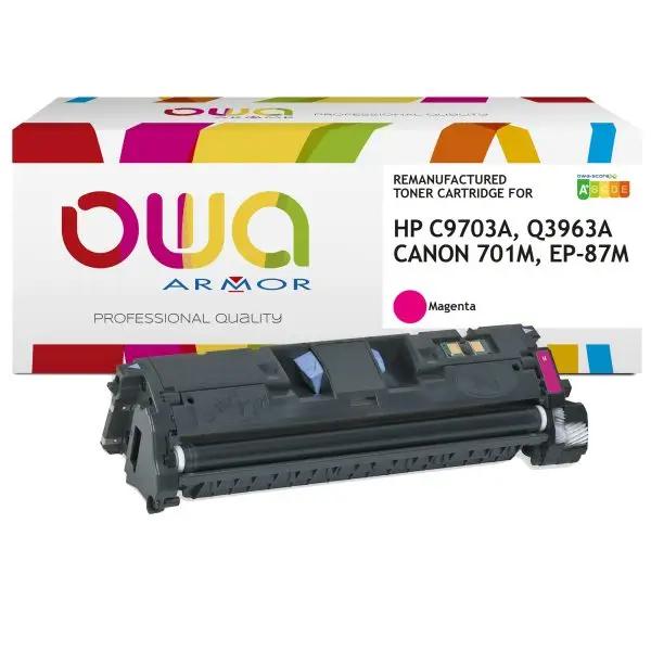 Armor - Toner Compatibile per Hp Q3963A - Magenta - 4.000 pag