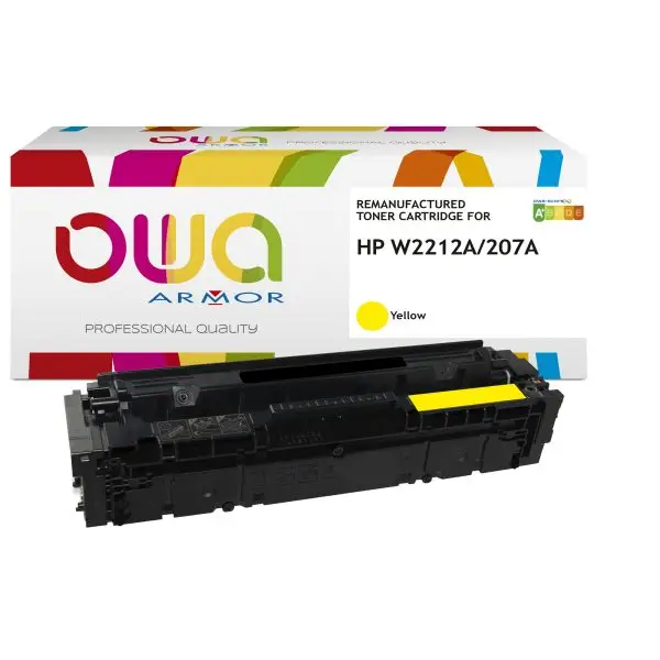 Armor - Toner Compatibile per Hp - Giallo - W2212A - 1.250 pag