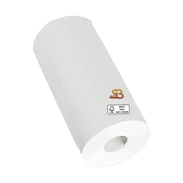 Rotolo per calcolatrice - 57 mm x 9 m - 60 gr - diametro esterno 30 mm - senza anima - carta neutra - Sabacart - blister 12 pezzi