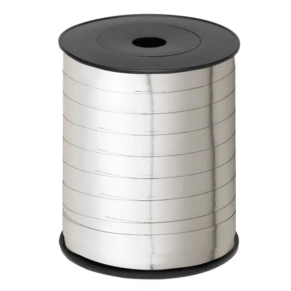 Rocca di nastro 6870 - metal - 5mmx100mt - argento 04 - Brizzolari