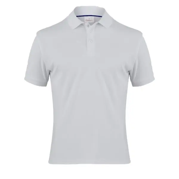 Polo Jeff - da uomo - manica corta - taglia M - bianco - Giblor's