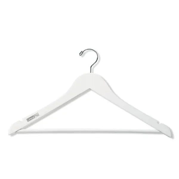 Appendino Colors LineaPiù - 43 cm - legno - bianco - Perfetto