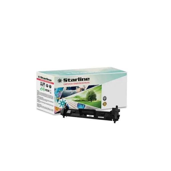 Starline - Toner Ricostruito per HP 17A - Nero - CF217A - 1.600 pag