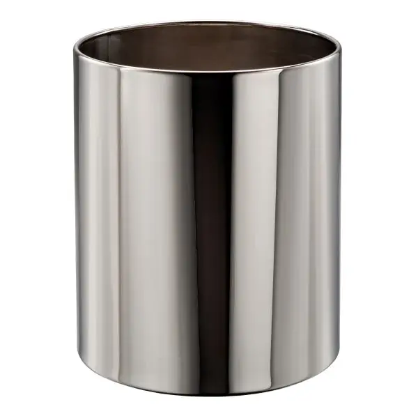 Cestino gettacarte Getsi - diametro 23 cm - H 28 cm - 12,5 L - inox brillante - Medial