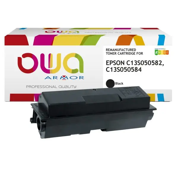 Armor - Toner Compatibile per Epson C13S050584 - Nero - 8.000 pag