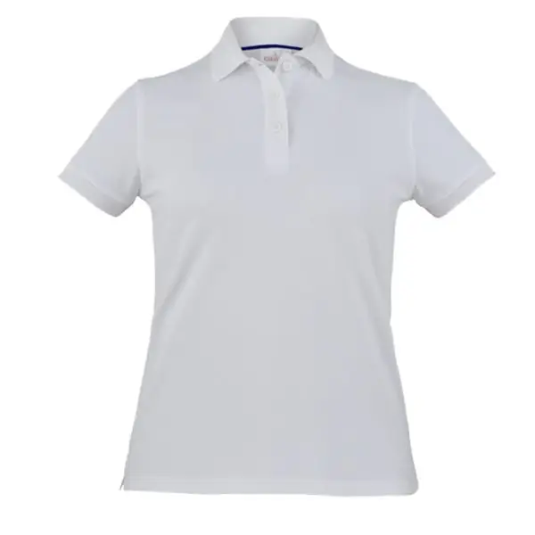 Polo Susan - da donna - manica corta - taglia S - bianco - Giblor's