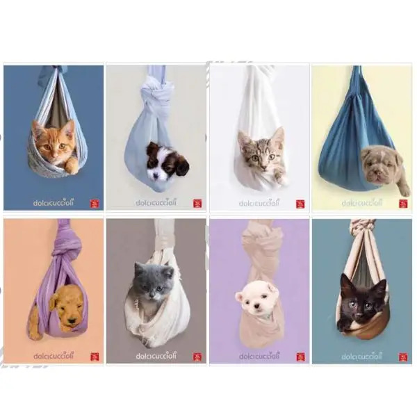 Maxiquaderno Cuccioli - A4 - 4 mm - 42 fogli - 80 gr - Pigna