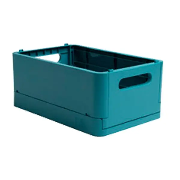 Scatola pieghevole The Smart Case midi Skandi - 27,6 x 18,8 x 12 cm - blu pacifico - Exacompta